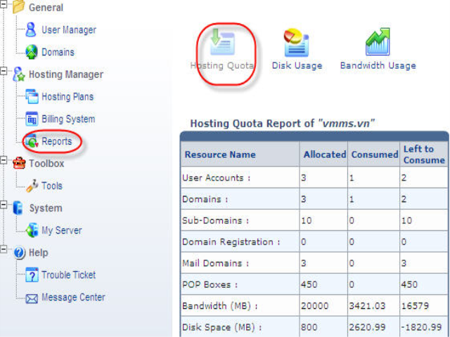 Hosting Controller